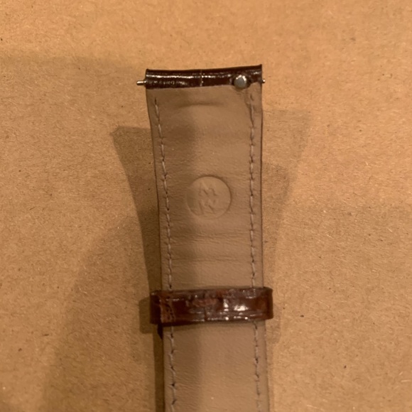 Michele Brown Alligator Watch Straps *AUTHENTIC* main image 5